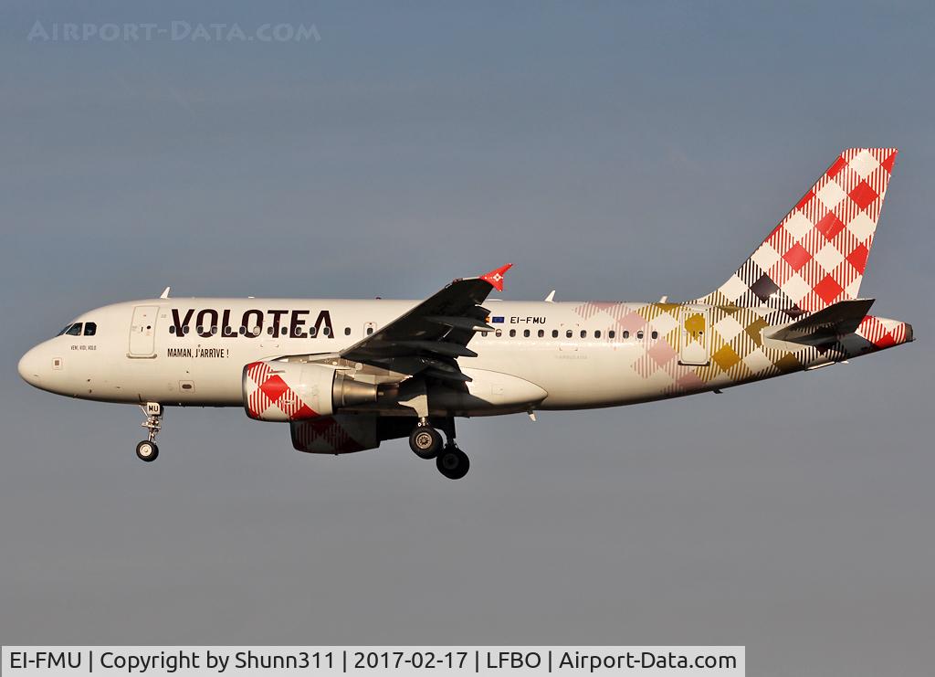 EI-FMU, 2004 Airbus A319-111 C/N 2122, Landing rwy 32L