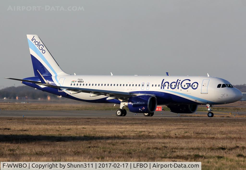 F-WWBO, 2016 Airbus A320-271N C/N 7331, C/n 7331 - To be VT-ITP