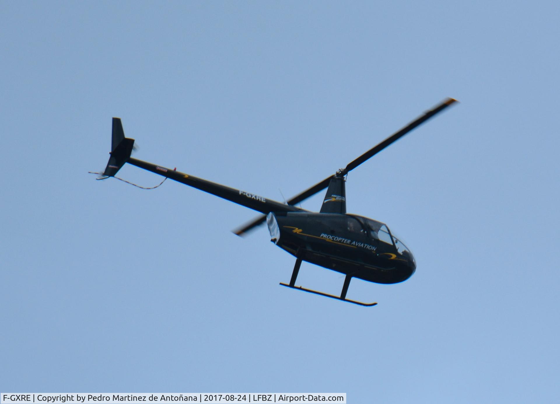 F-GXRE, Robinson R44 C/N 1301, Aéroport  Biarritz-Anglet-Bayonne