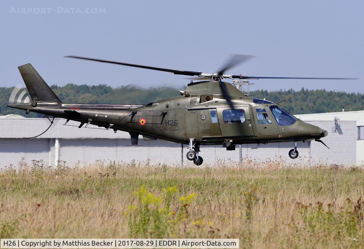 H26, Agusta A-109BA C/N 0326, H-26 BAF
