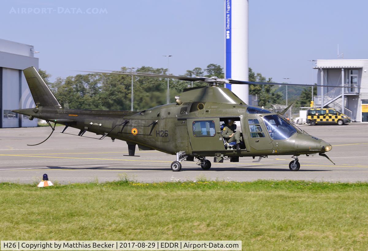 H26, Agusta A-109BA C/N 0326, H-26 BAF
