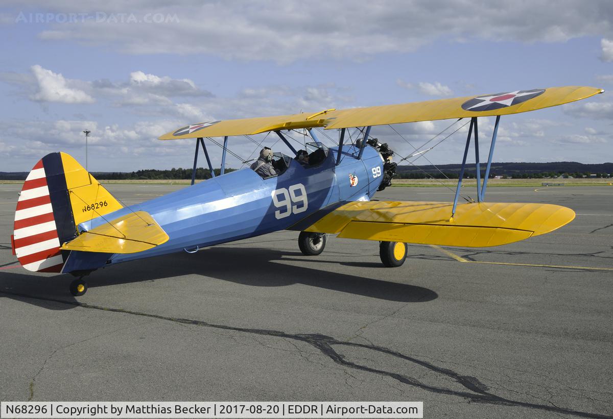 N68296, 1940 Boeing A75N1(PT17) C/N 75-354, N68296