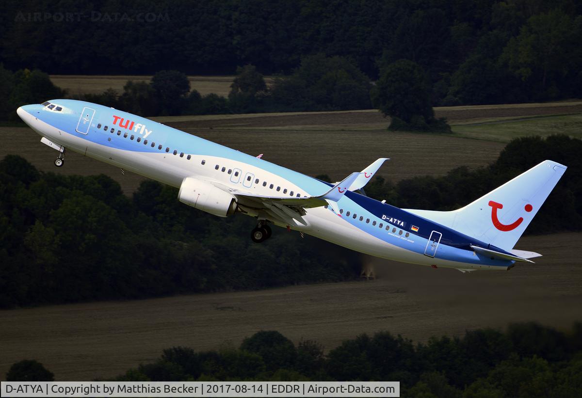 D-ATYA, 2013 Boeing 737-8K5 C/N 37256, D-ATYA