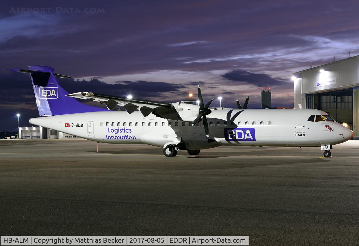 HB-ALM, 1993 ATR 72-202 C/N 396, HB-ALM