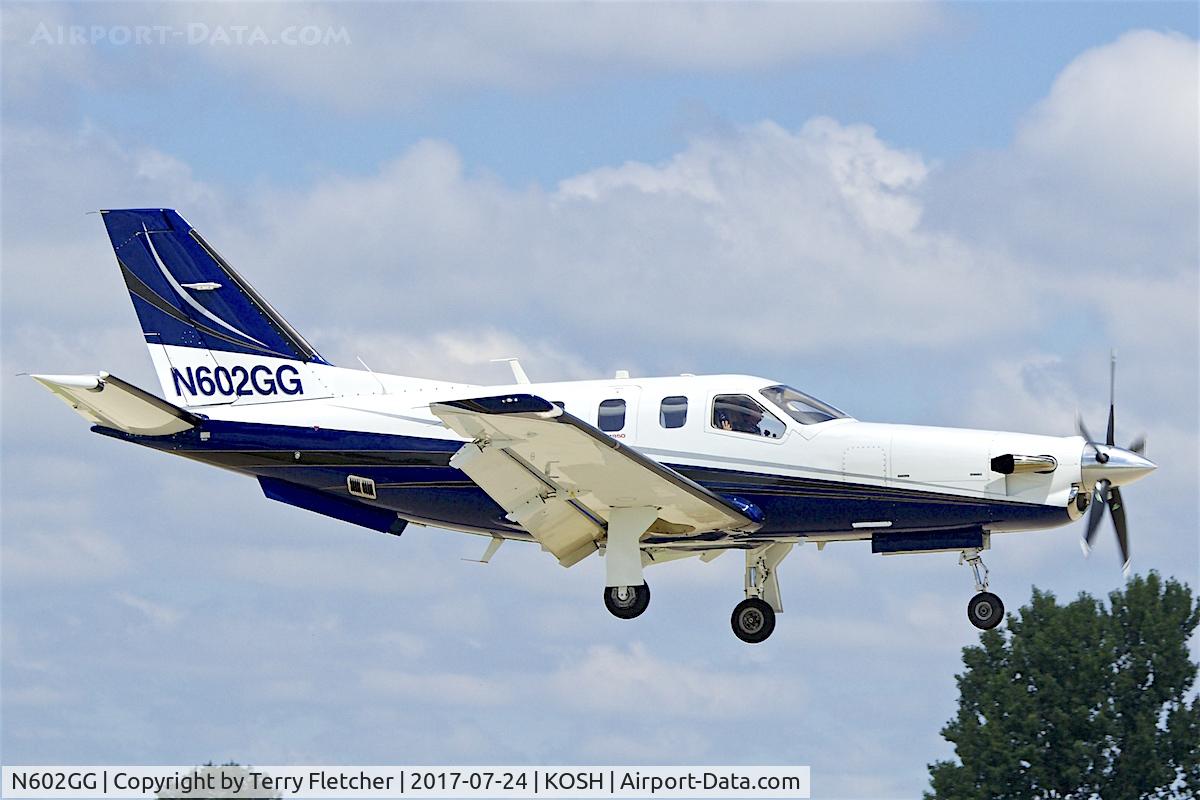 N602GG, Socata TBM-700 C/N 602, At 2017 AirVenture at Oshkosh