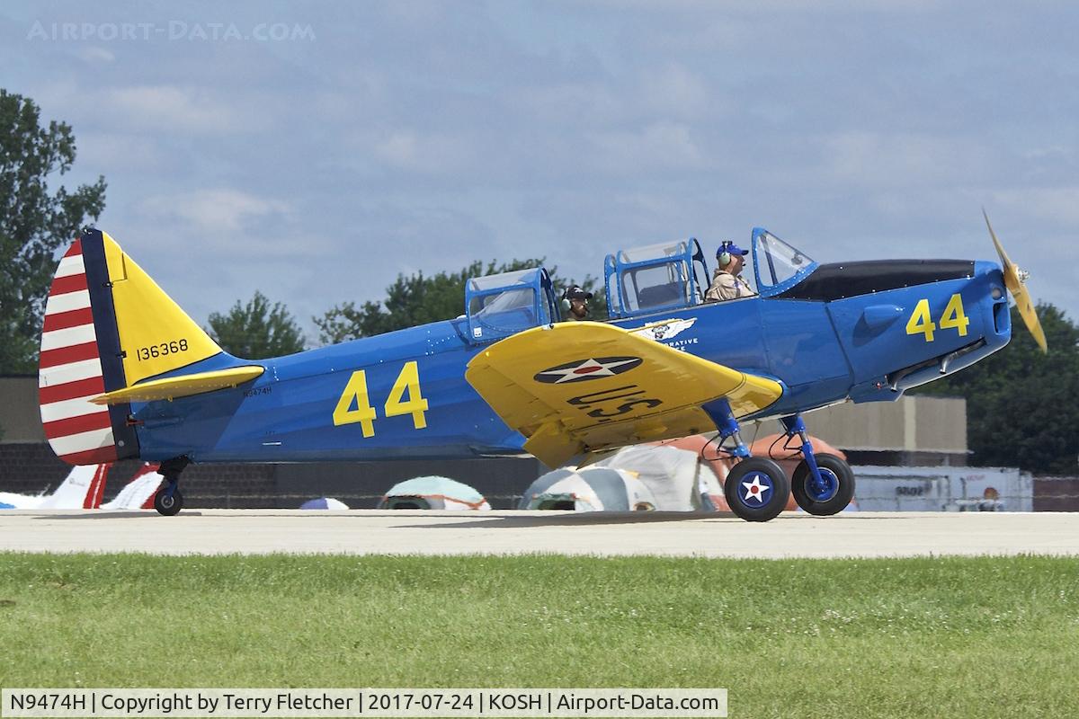 N9474H, Fairchild M-62A C/N FZ318, At 2017 AirVenture at Oshkosh