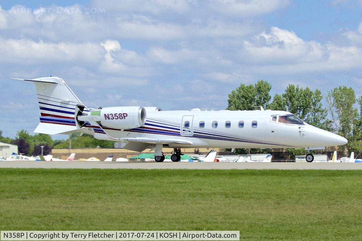 N358P, 2000 Learjet Inc 60 C/N 60-205, At 2017 AirVenture at Oshkosh