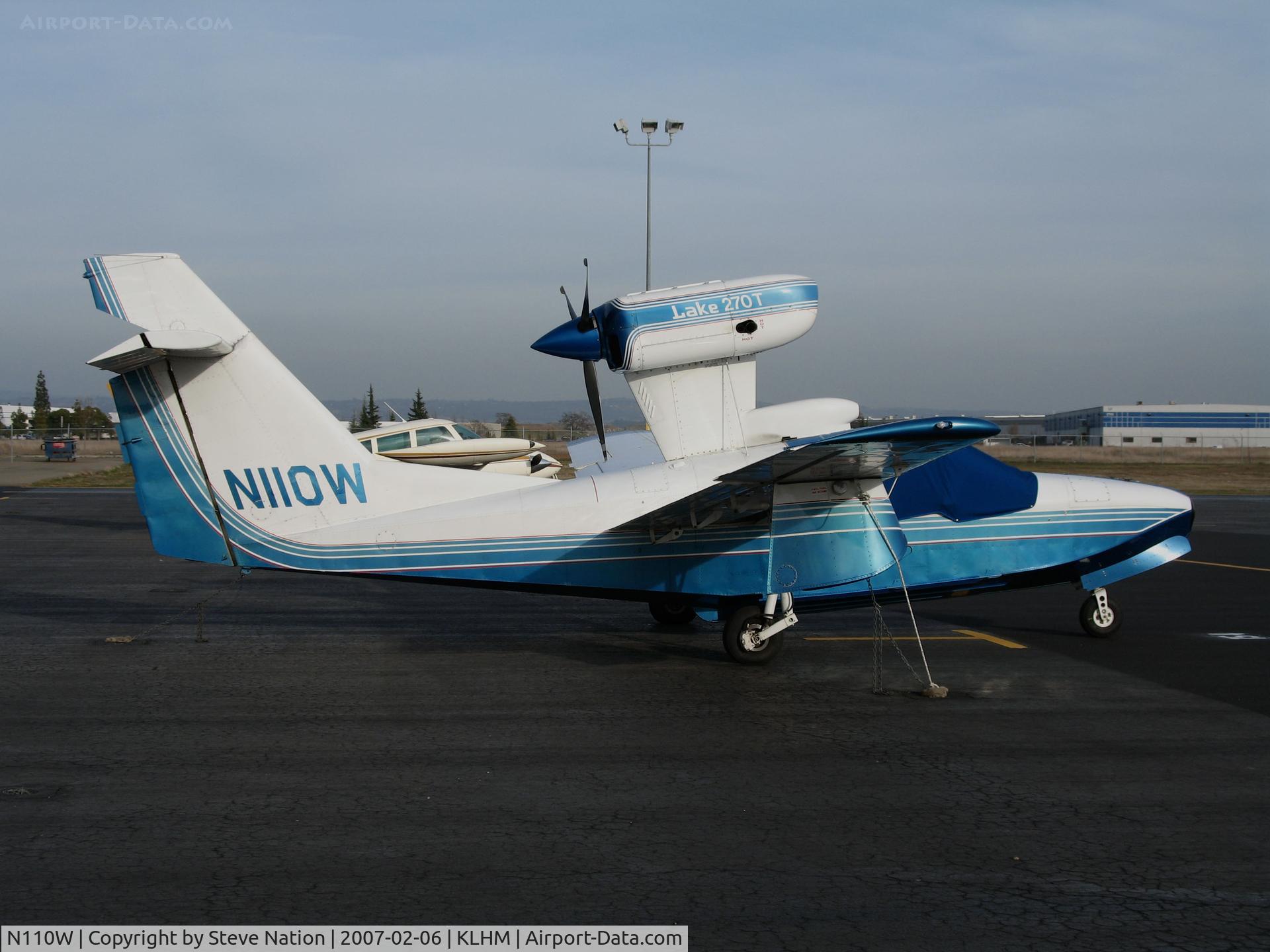 N110W, Aerofab Inc Lake 250 C/N 131, Seabird Inc., Hamilton, MT-based Aerofab Lake 250 