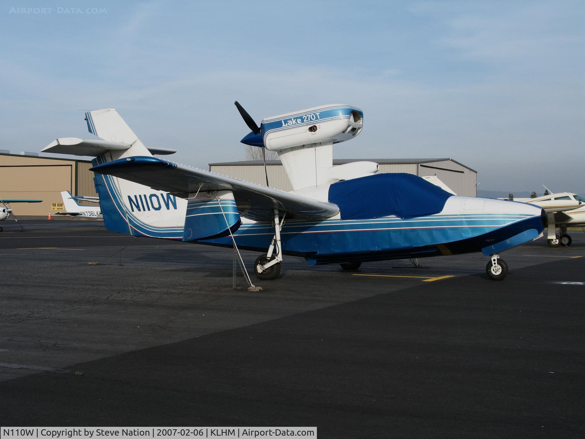N110W, Aerofab Inc Lake 250 C/N 131, Seabird Inc., Hamilton, MT-based Aerofab Lake 250 