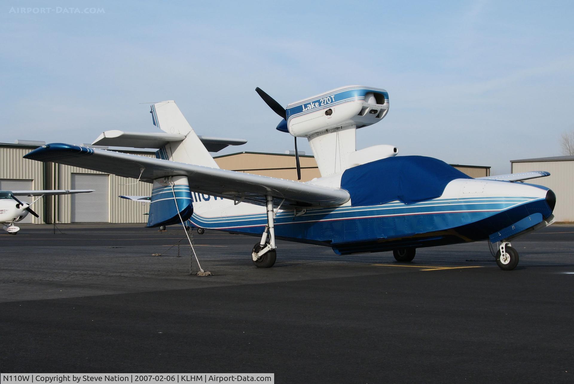 N110W, Aerofab Inc Lake 250 C/N 131, Seabird Inc., Hamilton, MT-based Aerofab Lake 250 