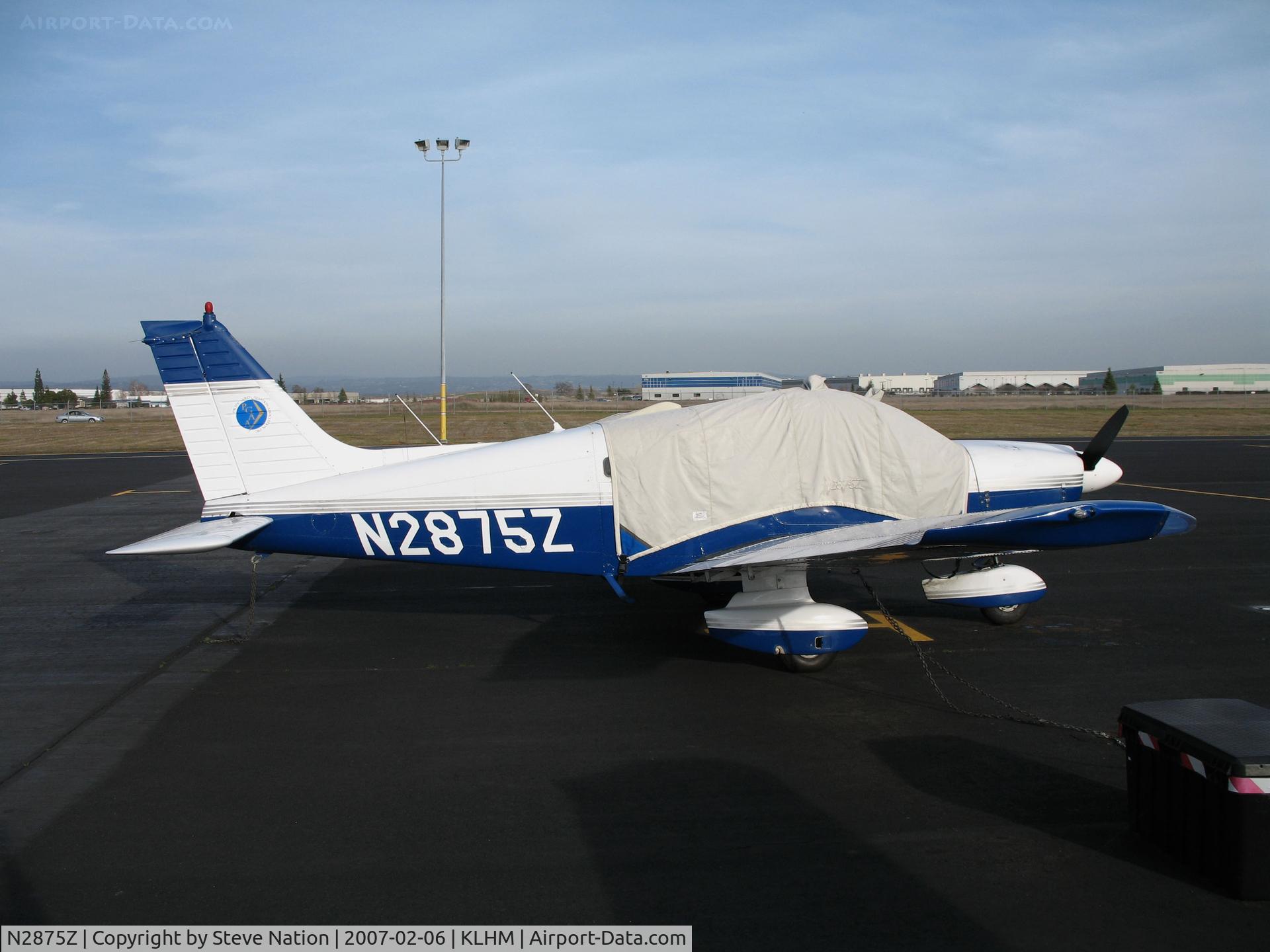 N2875Z, Piper PA-28-181 Cherokee C/N 28-7990513, Pacific Gold Aviation Associates 1978 Piper PA-28-181 Cherokee 