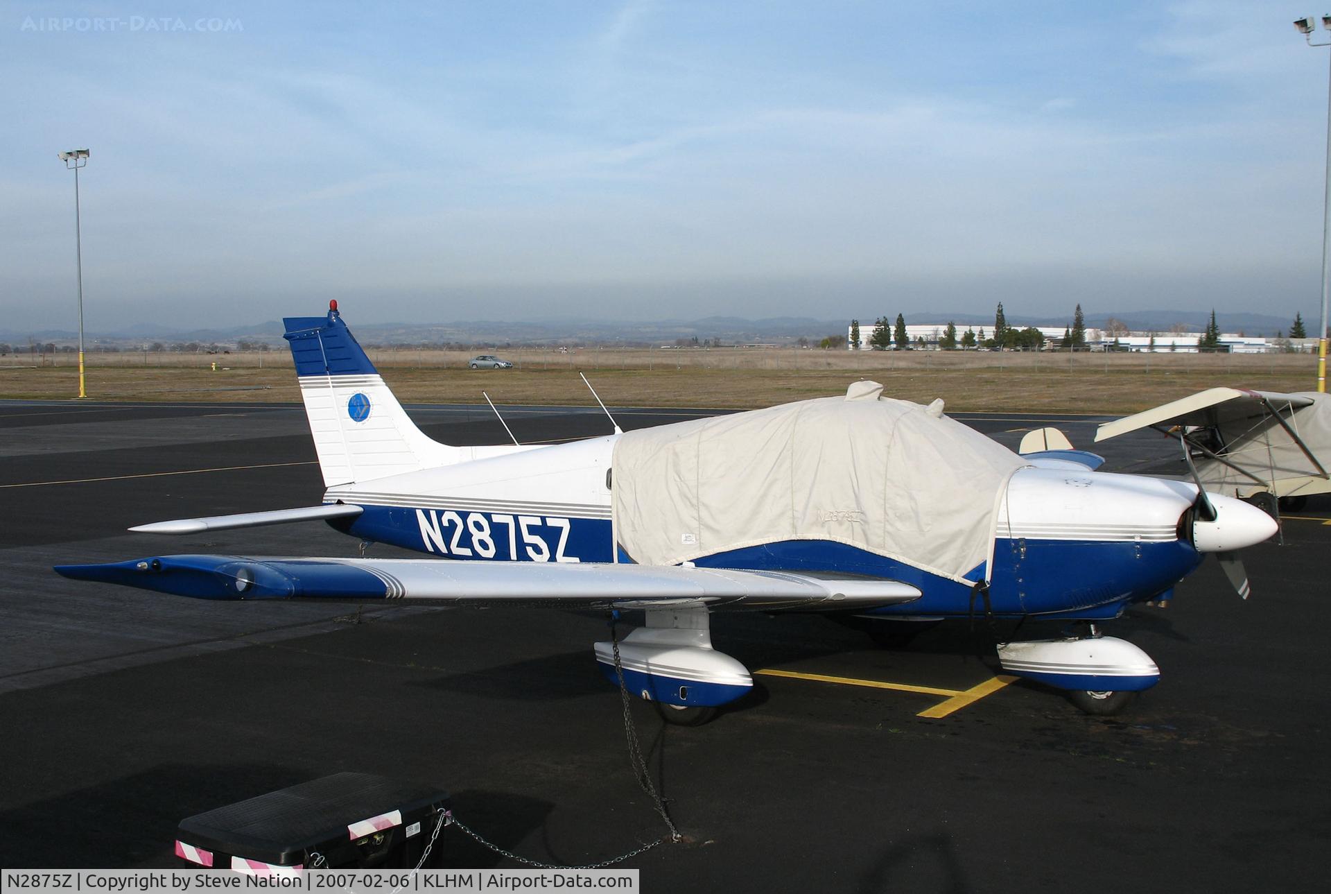 N2875Z, Piper PA-28-181 Cherokee C/N 28-7990513, Pacific Gold Aviation Associates 1978 Piper PA-28-181 Cherokee 