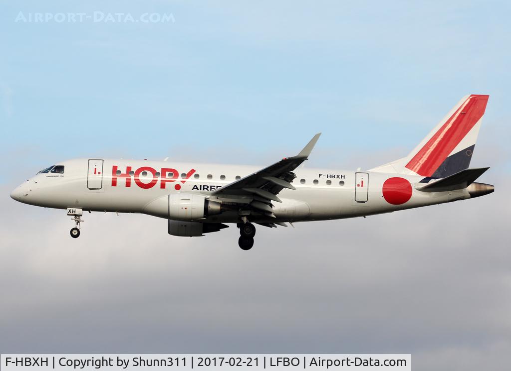 F-HBXH, 2010 Embraer 170ST (ERJ-170-100ST) C/N 17000307, Landing rwy 32L