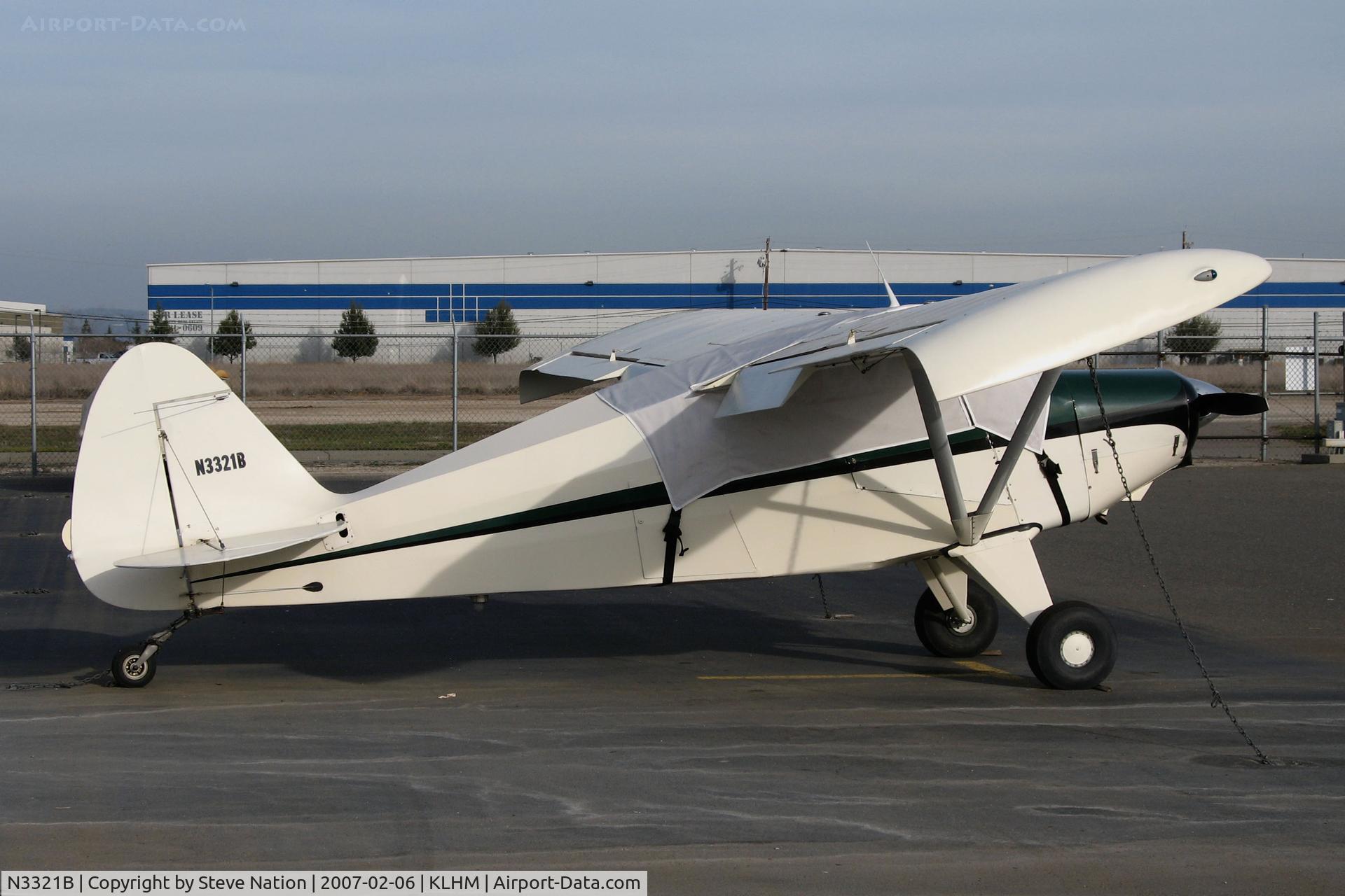 N3321B, 1954 Piper PA-22-150 Tri-Pacer C/N 22-2136, Locally-based 1954 Piper PA-22 Tri-Pacer 