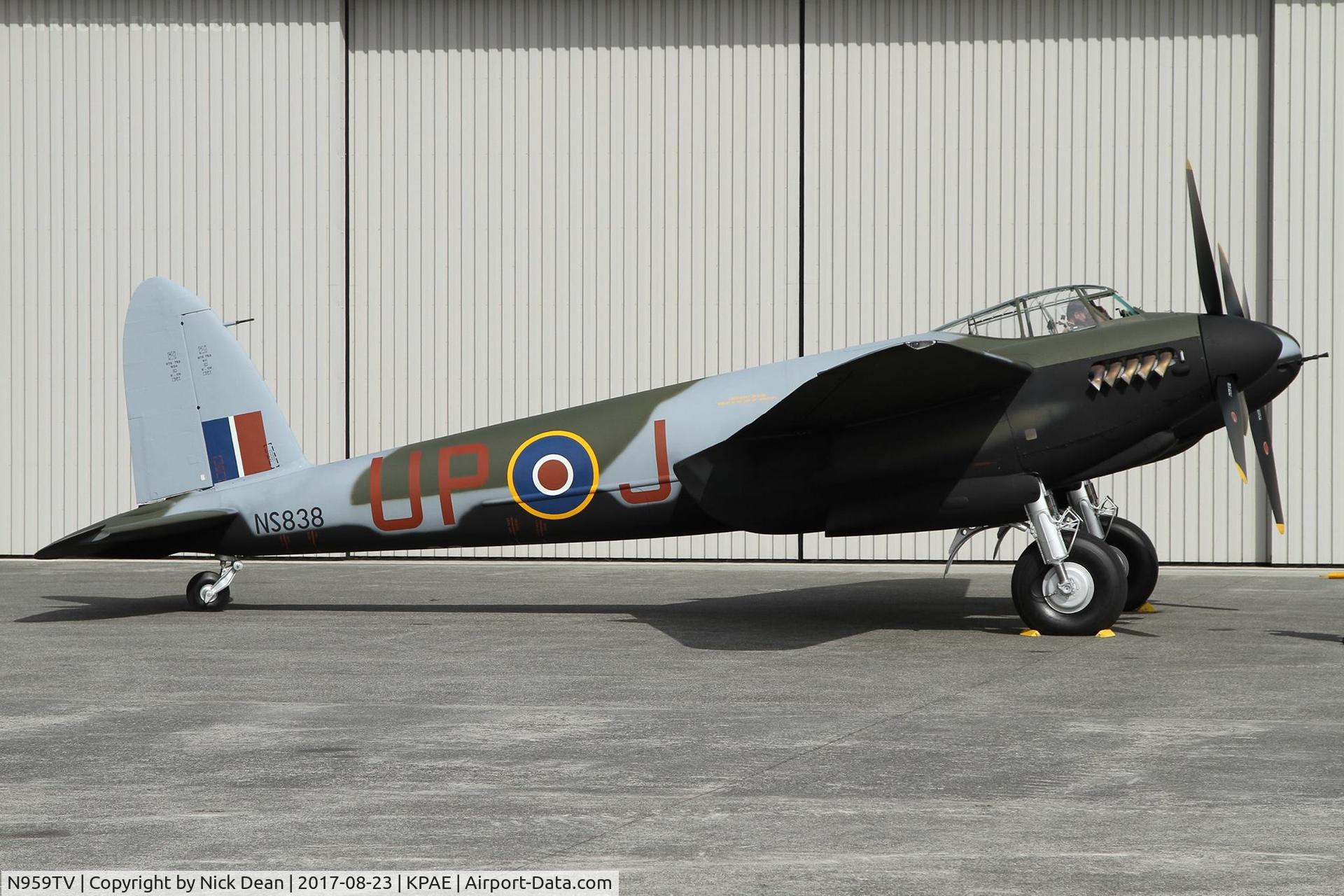 N959TV, 1945 De Havilland DH.98 Mosquito T.III C/N TV959, One of our newest warbird arrivals