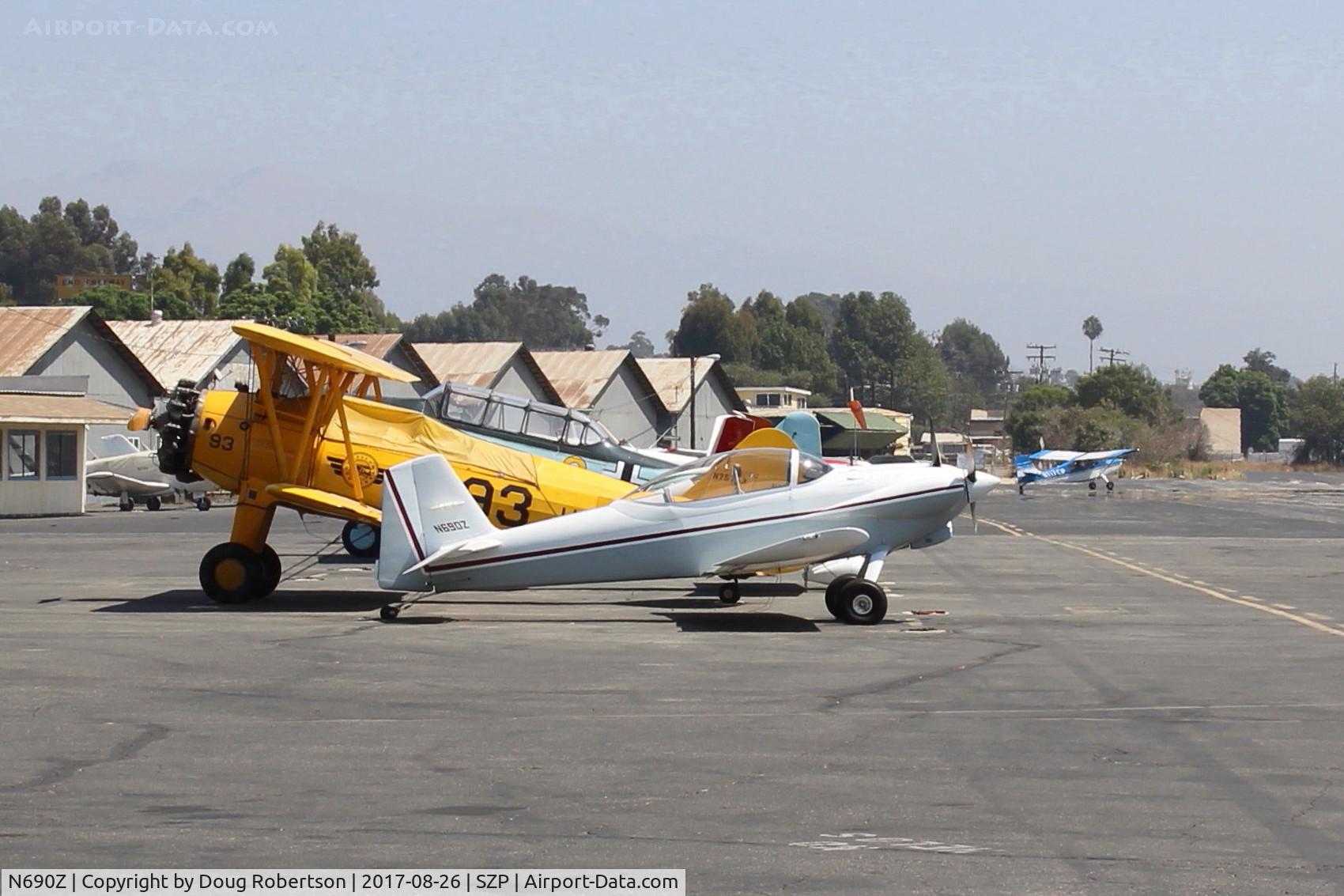 N690Z, 1992 Vans RV-4 C/N 2029, 1992 Kalisz Van's RV-4, Lycoming O&VO-360 180 Hp