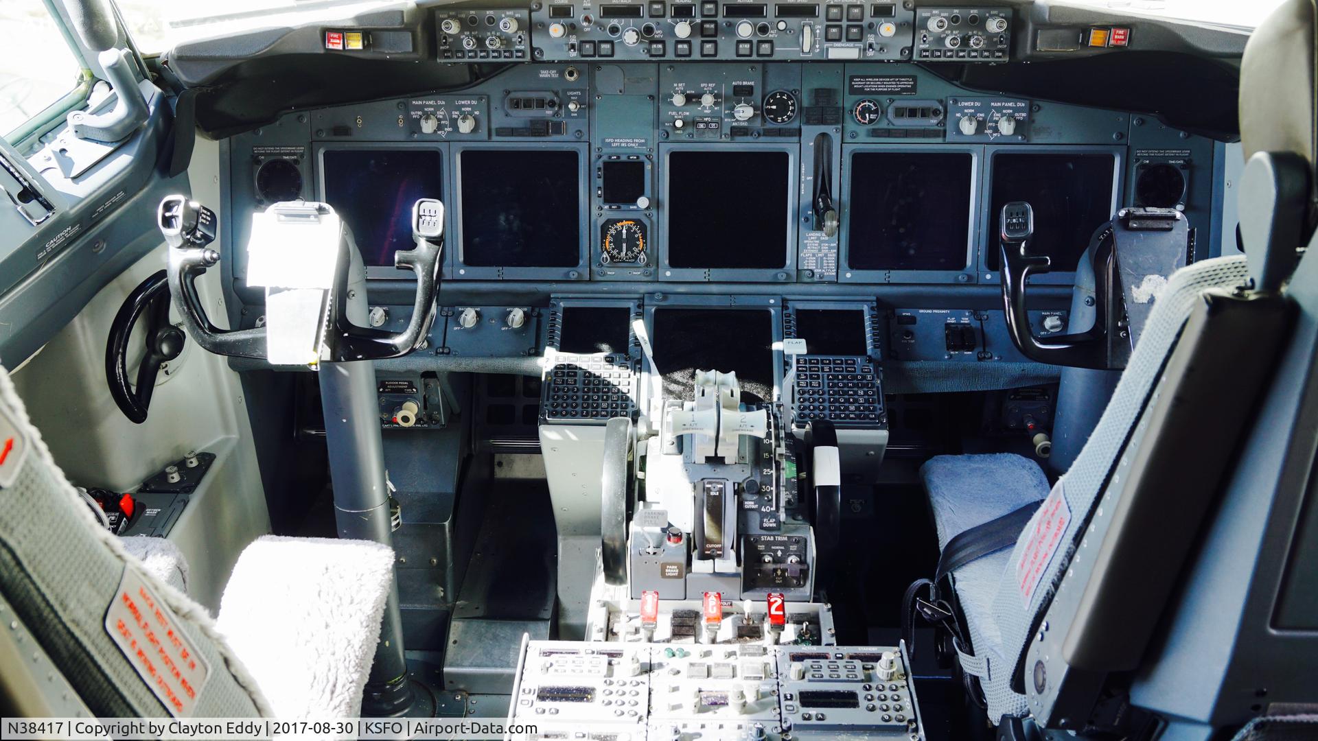 N38417, 2008 Boeing 737-924/ER C/N 31665, SFO 2017.