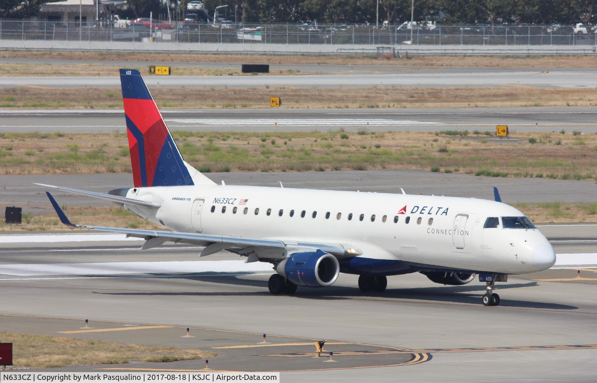 N633CZ, 2008 Embraer 175LR (ERJ-170-200LR) C/N 17000245, ERJ 170-200 LR