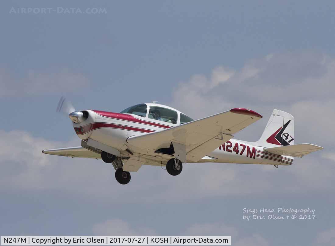 N247M, 1964 Meyers Industries Inc 200C C/N 288, 1964 Meyers 200C on a Young Eagles flight at Oshkosh.