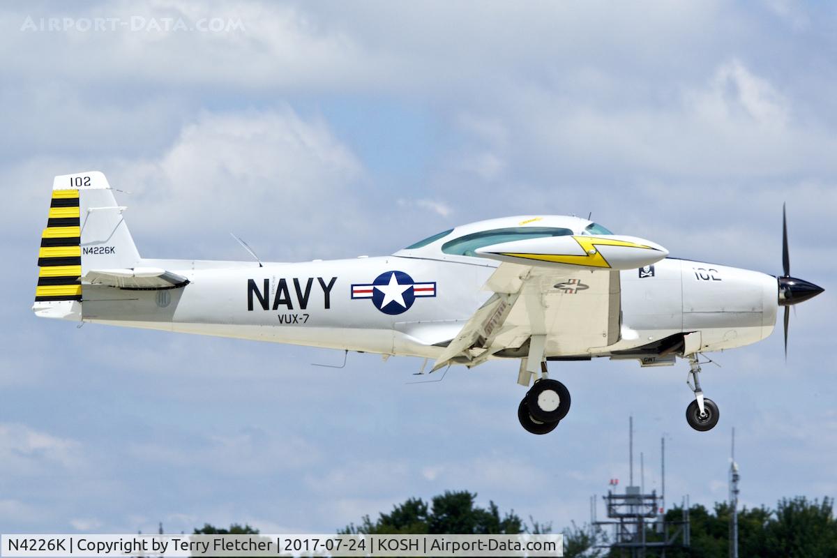 N4226K, 1948 Ryan Navion A C/N NAV-4-1226, At 2017 AirVenture at Oshkosh