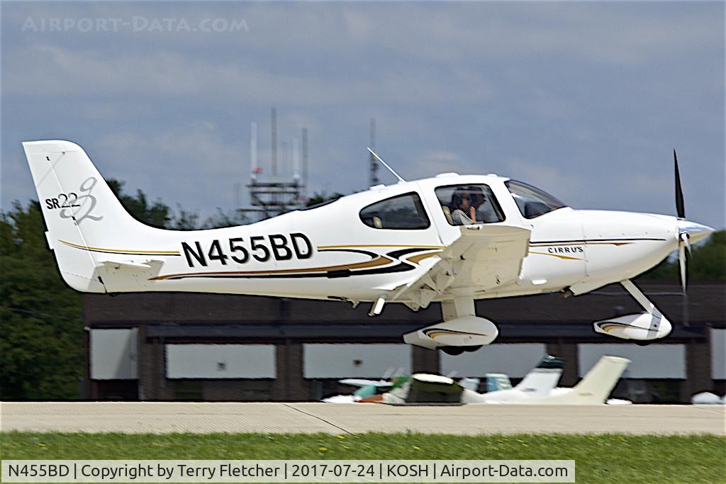 N455BD, 2004 Cirrus SR22 G2 C/N 1029, At 2017 AirVenture at Oshkosh