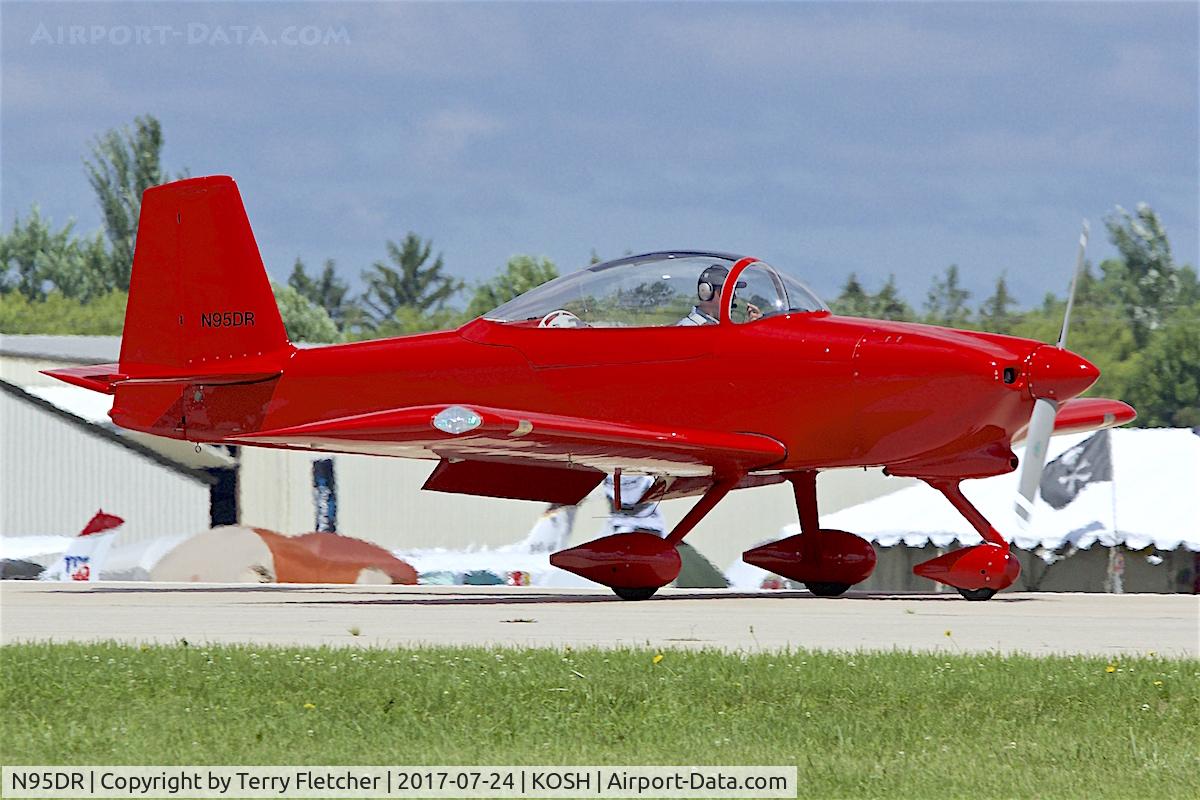 N95DR, 2010 Vans RV-8A C/N 82434, At 2017 AirVenture at Oshkosh