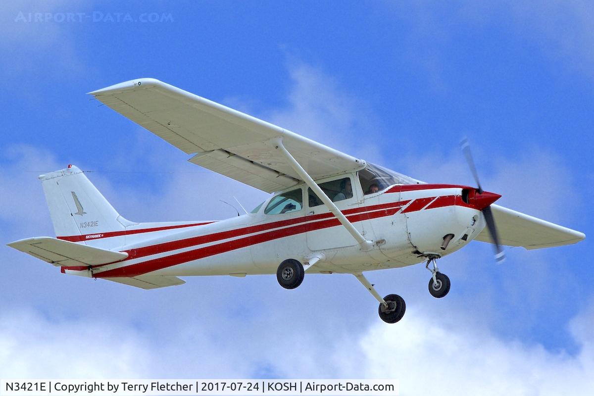 N3421E, 1978 Cessna 172N C/N 17271539, At 2017 AirVenture at Oshkosh
