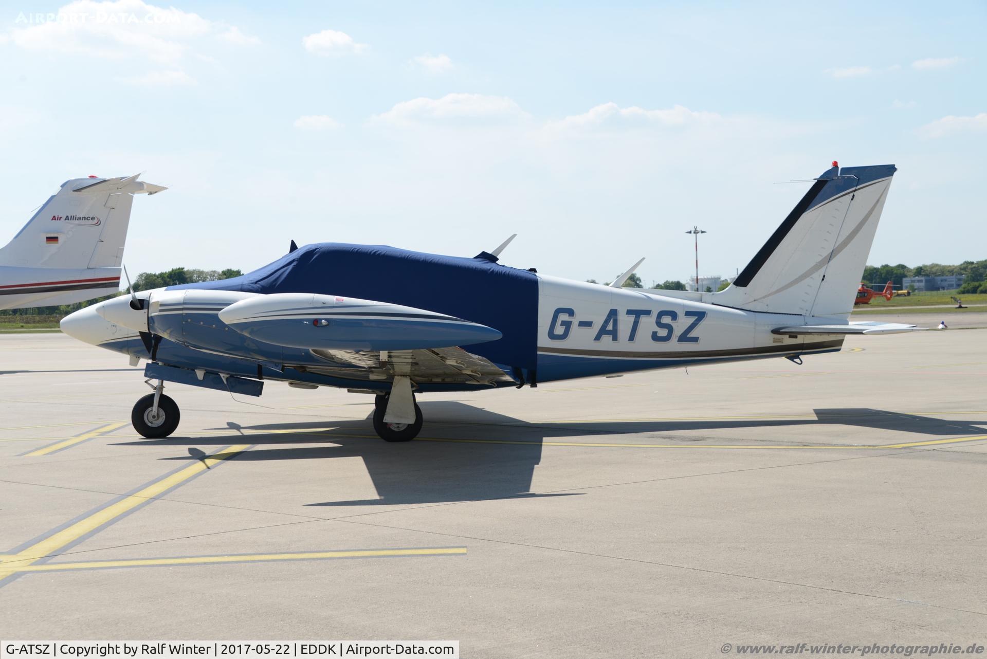 G-ATSZ, 1966 Piper PA-30 Twin Comanche Twin Comanche C/N 30-1002, Piper PA-30 Twin Comanche - Private - 30-1002 - G-ATSZ - 22.05.2017 - CGN