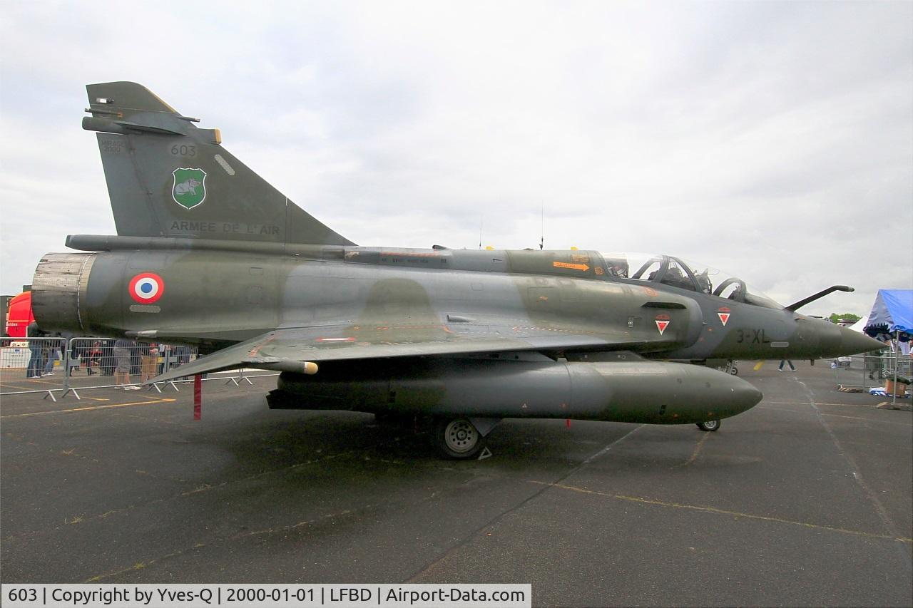 603, Dassault Mirage 2000D C/N 394, Dassault Mirage 2000D, Static display, Bordeaux-Mérignac Air Base 106 (LFBD-BOD) Open day 2017