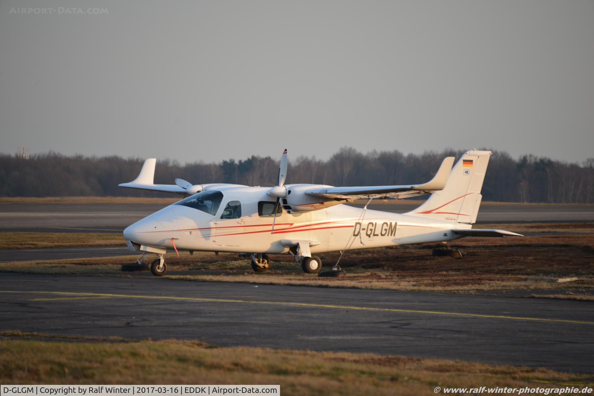 D-GLGM, Tecnam P-2006T C/N 036, Tecnam P-2006T - LGM LGM Luftfahrt GmbH - 036 - D-GLGM - 16.03.2017 - CGN