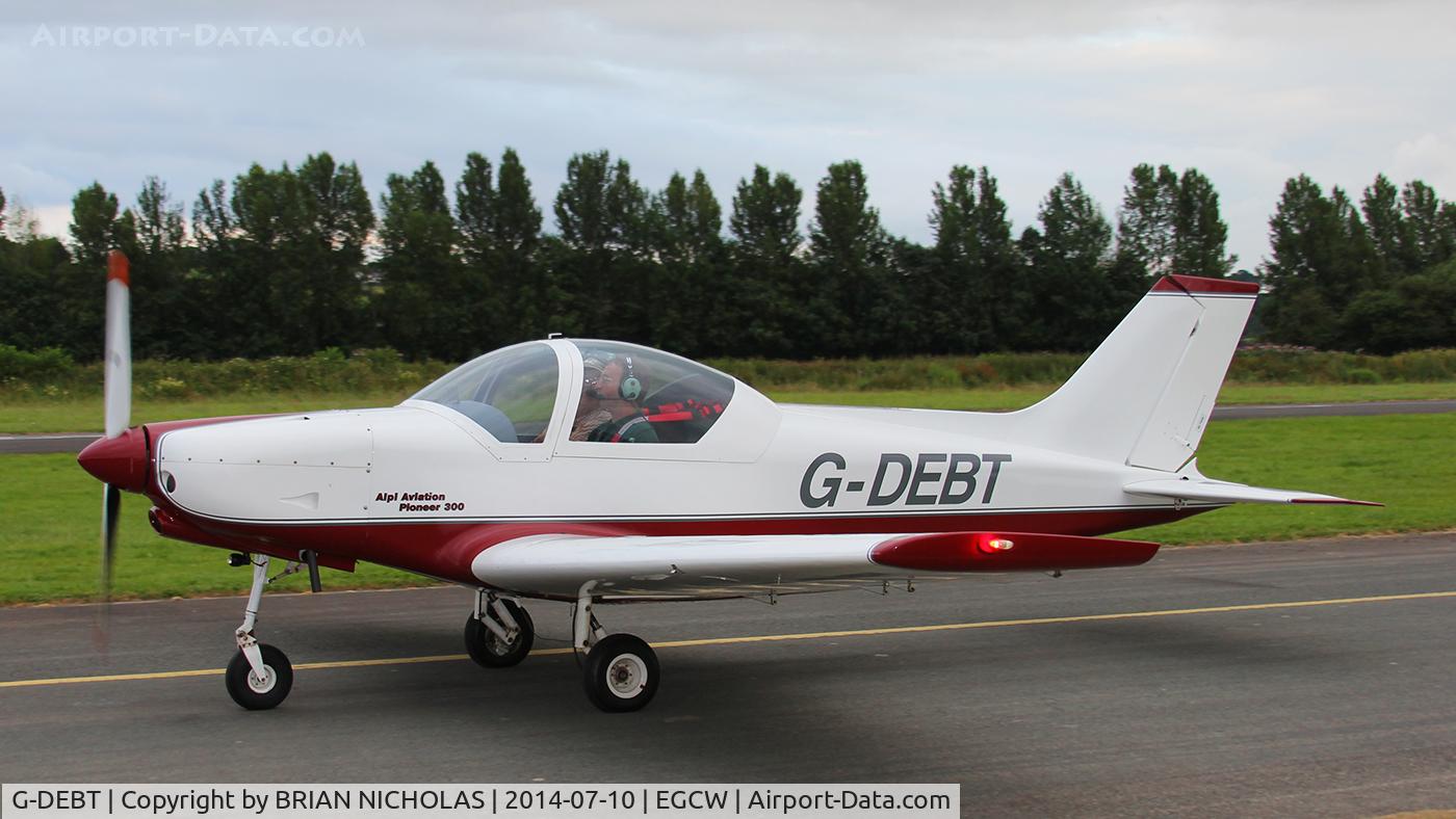 G-DEBT, 2006 Alpi Aviation Pioneer 300 C/N PFA 330-14291, Evening fly in.