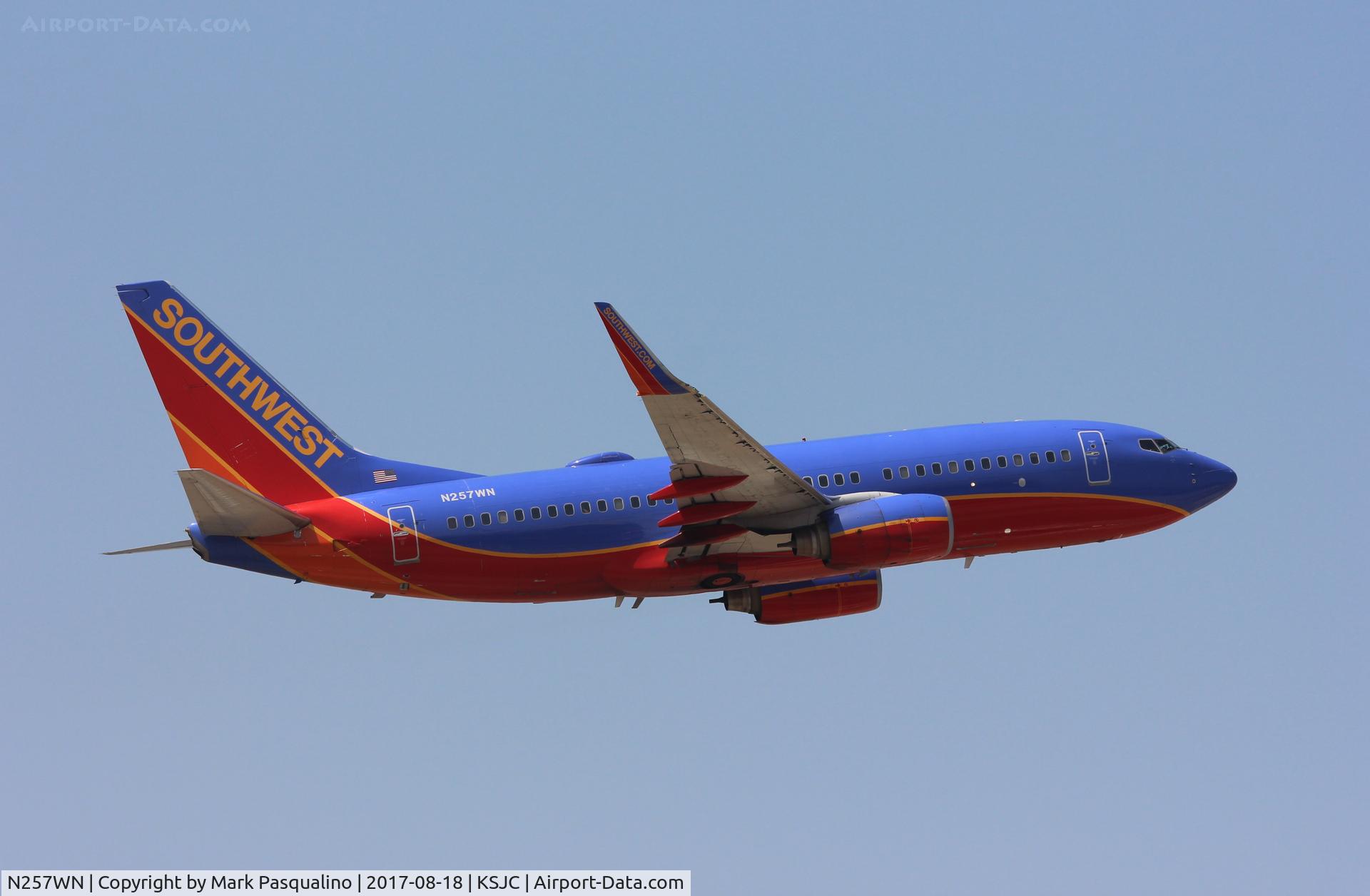 N257WN, 2006 Boeing 737-7H4 C/N 32515, Boeing 737-700