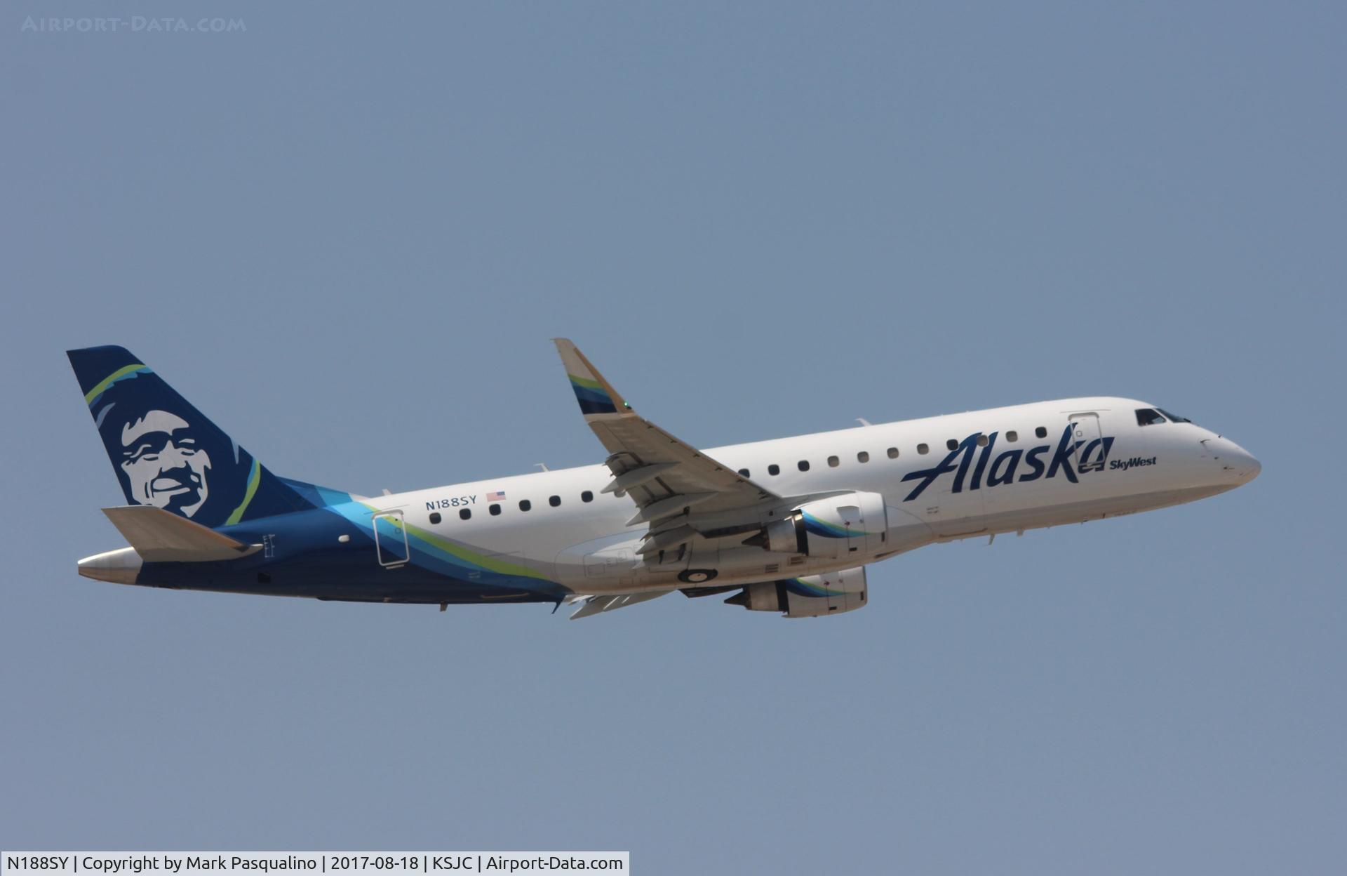N188SY, 2016 Embraer 175LR (ERJ-170-200LR) C/N 17000628, ERJ 170-200 LR