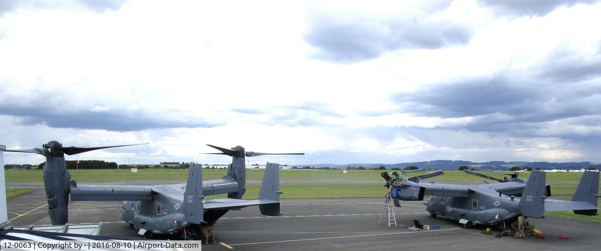 12-0063, 2012 Bell-Boeing CV-22B Osprey C/N D1044, Osprey Bayreuth Flugplatz