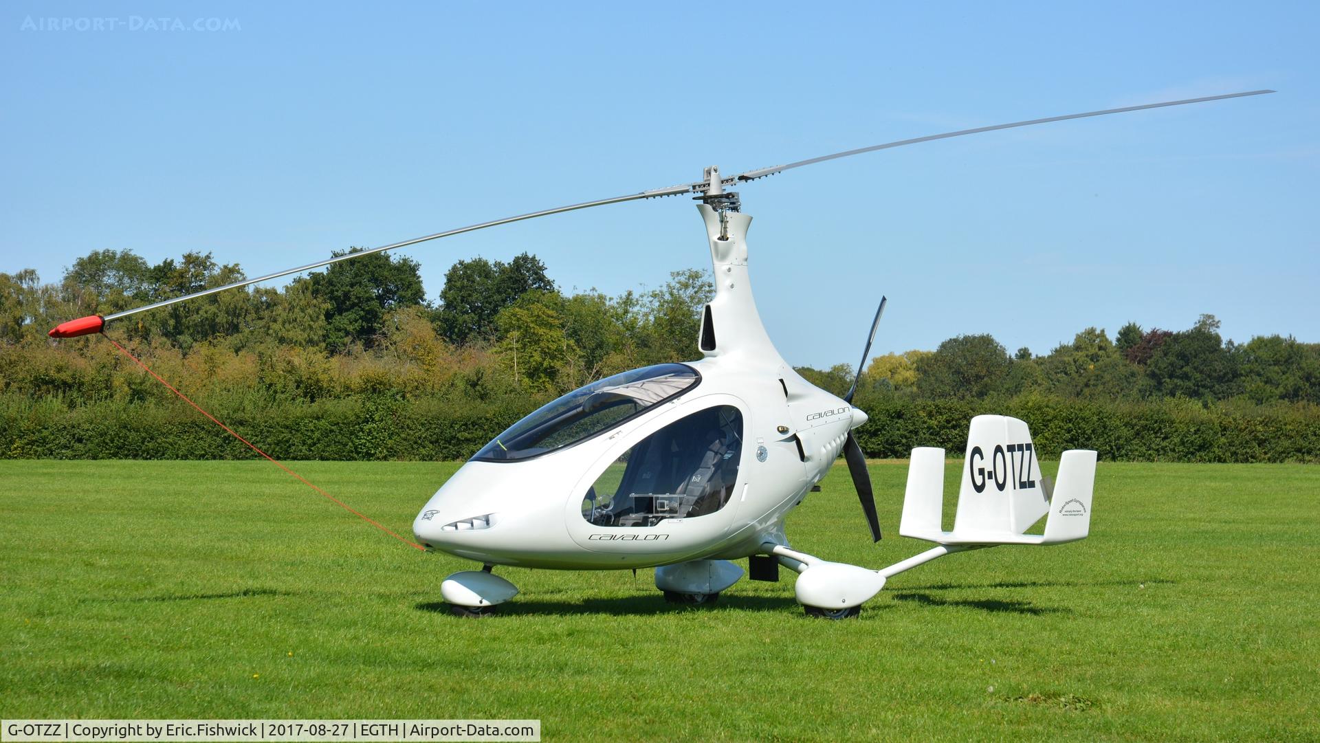 G-OTZZ, 2016 Rotorsport Uk Cavalon C/N RSUK/CVLN/021, 1. G-OTZZ visiting The Shuttleworth Collection, Aug. 2017.