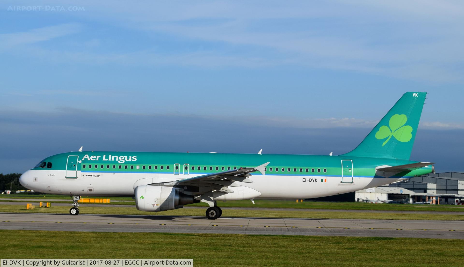 EI-DVK, 2011 Airbus A320-214 C/N 4572, At Manchester
