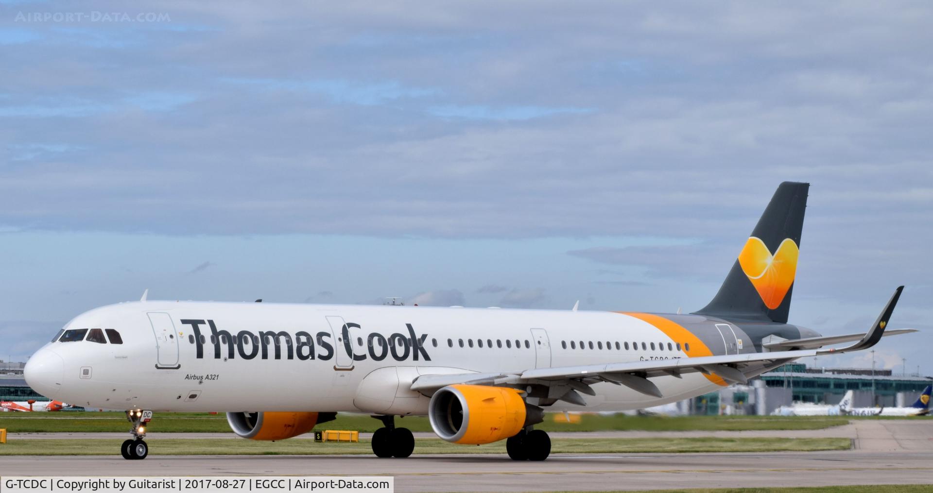 G-TCDC, 2013 Airbus A321-211 C/N 5872, At Manchester