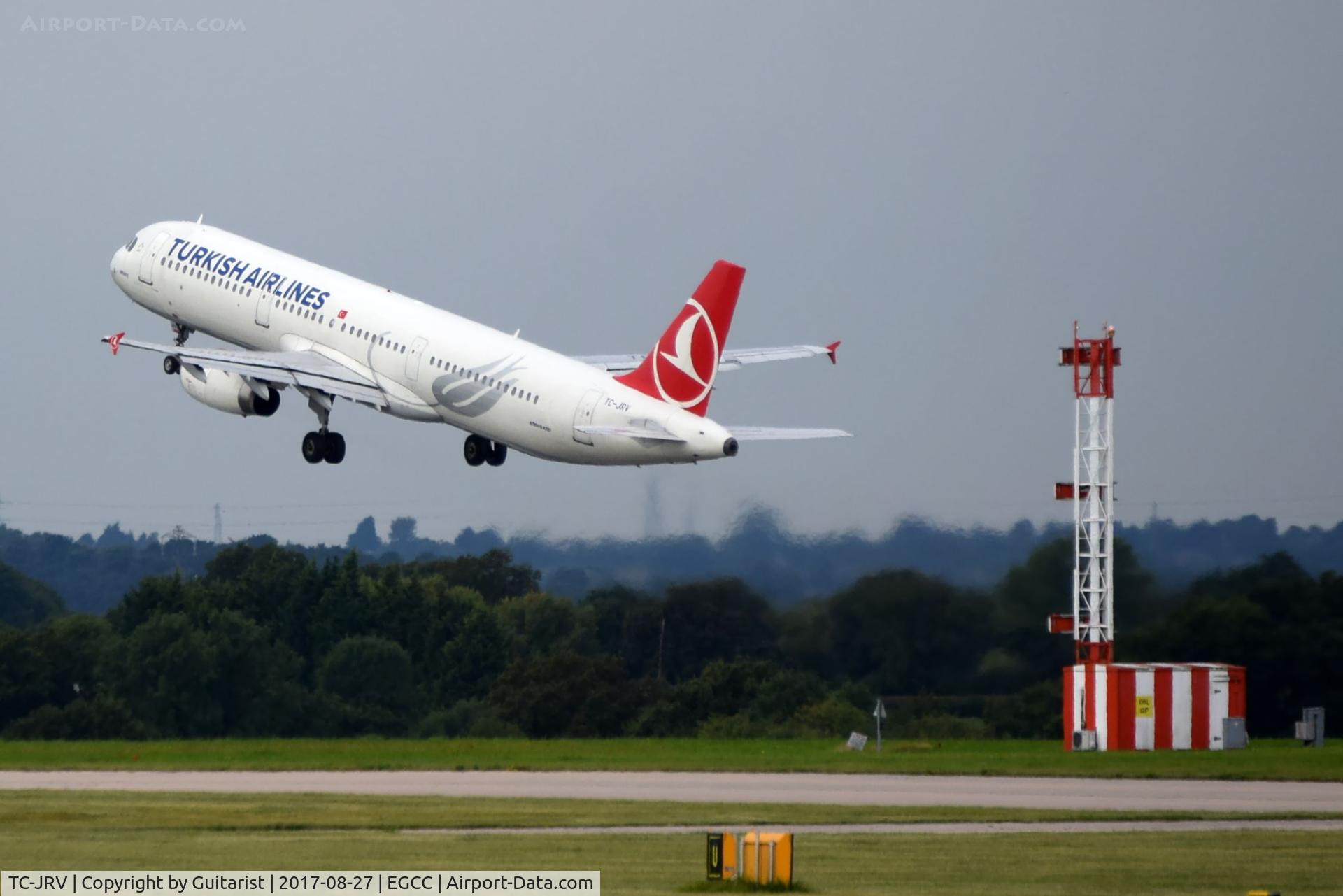 TC-JRV, 2012 Airbus A321-231 C/N 5077, At Manchester