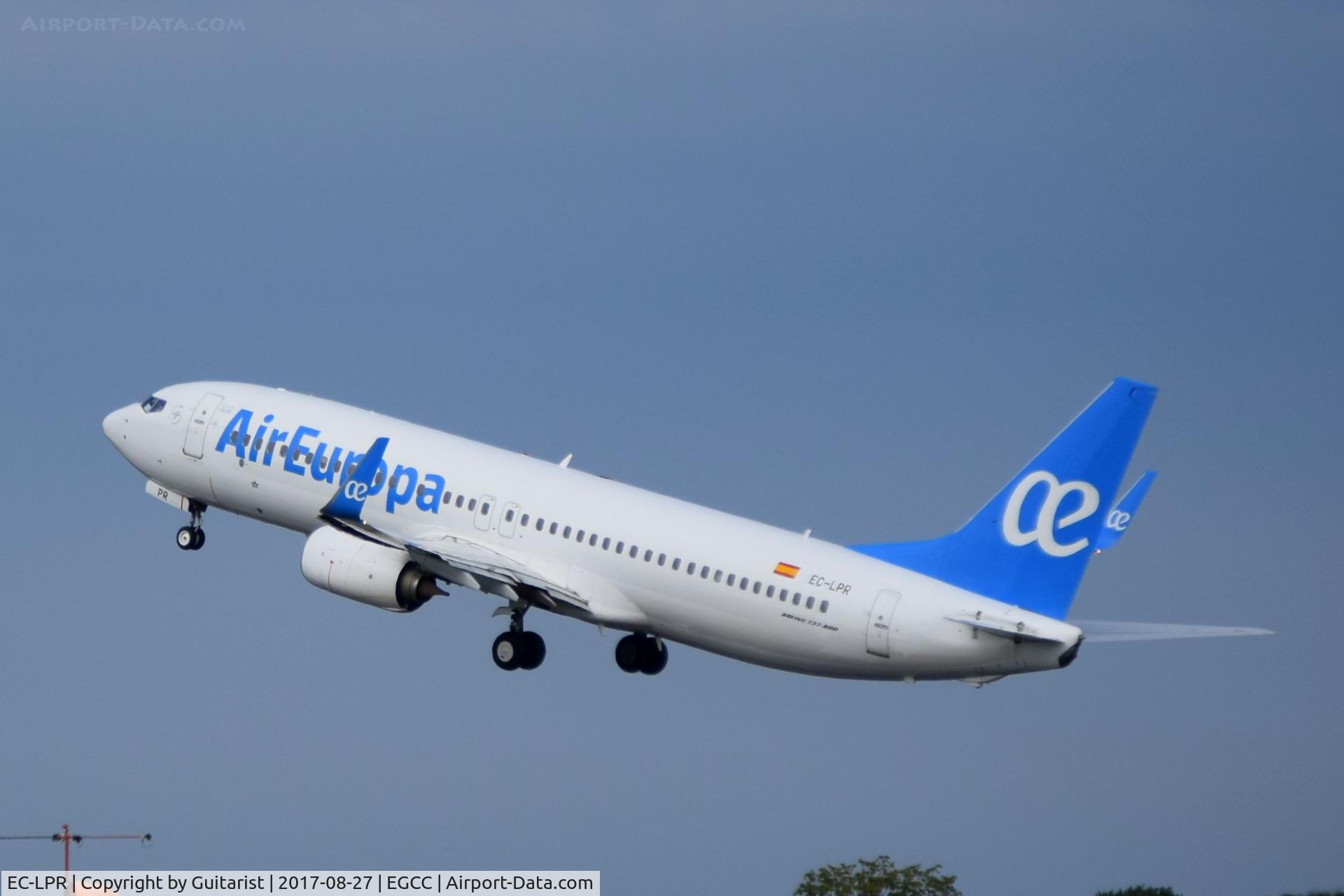 EC-LPR, 2012 Boeing 737-85P C/N 36588, At Manchester