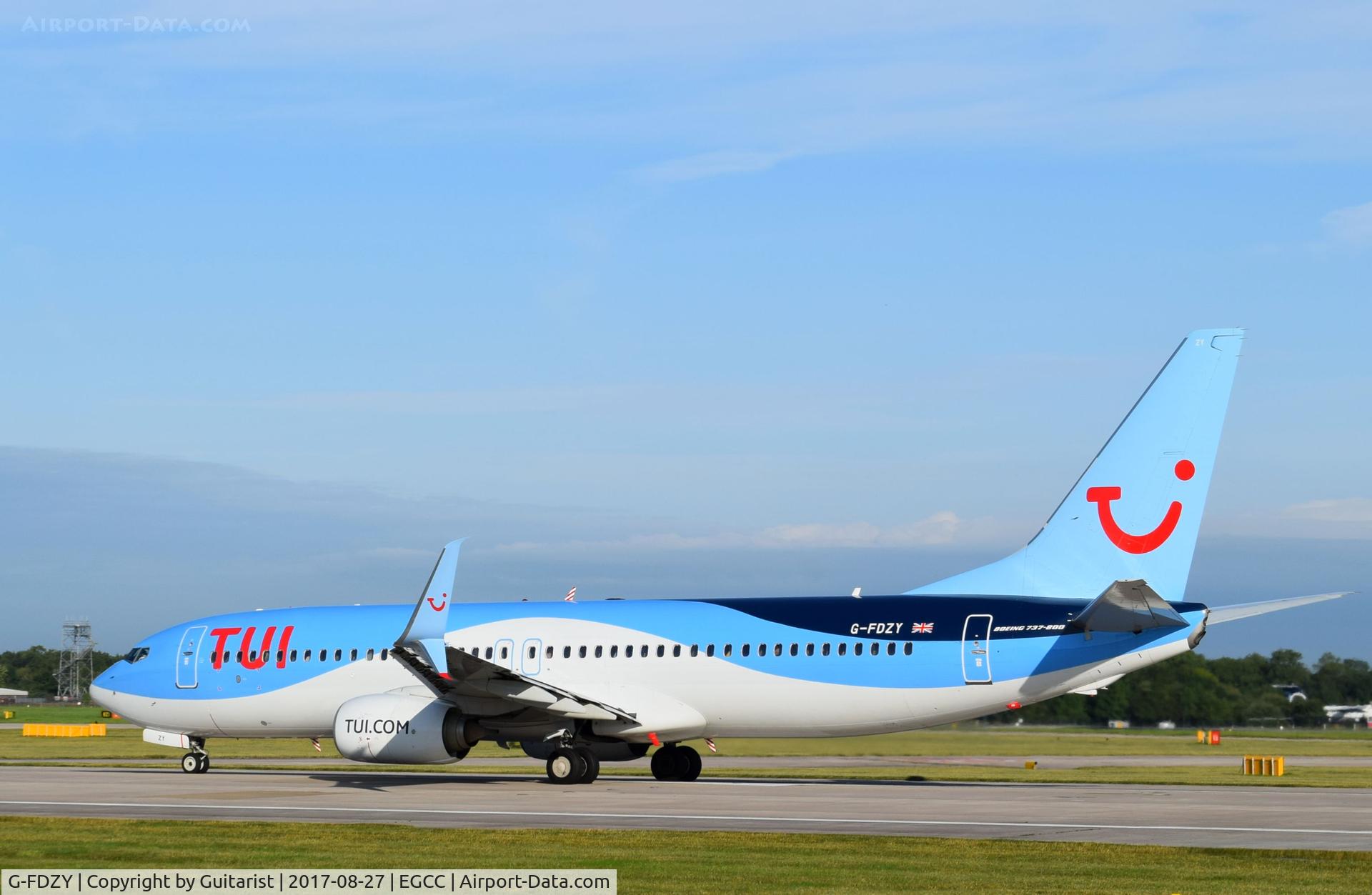 G-FDZY, 2011 Boeing 737-8K5 C/N 37261, At Manchester