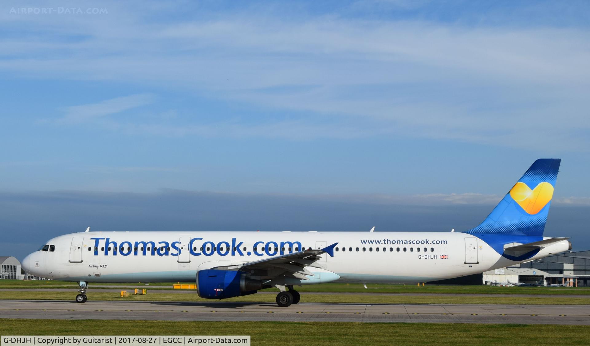 G-DHJH, 2000 Airbus A321-211 C/N 1238, At Manchester