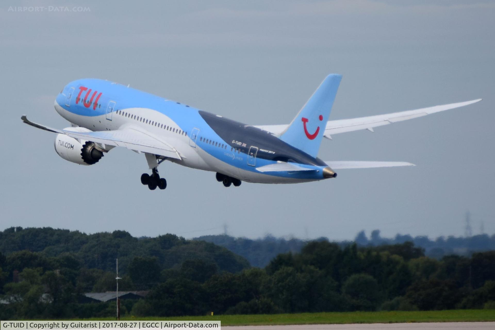 G-TUID, 2013 Boeing 787-8 Dreamliner C/N 36424, At Manchester