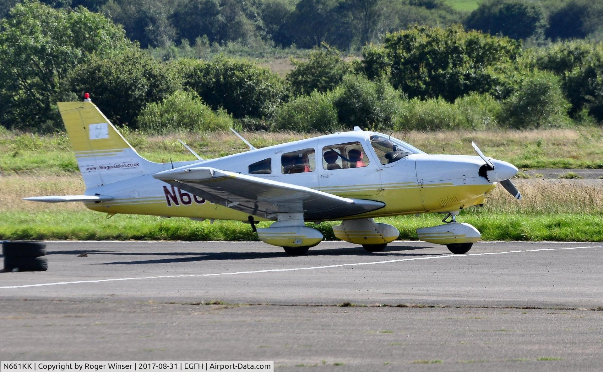 N661KK, 1987 Piper PA-28-181 Archer II C/N 2890028, Visiting Piper Archer II.