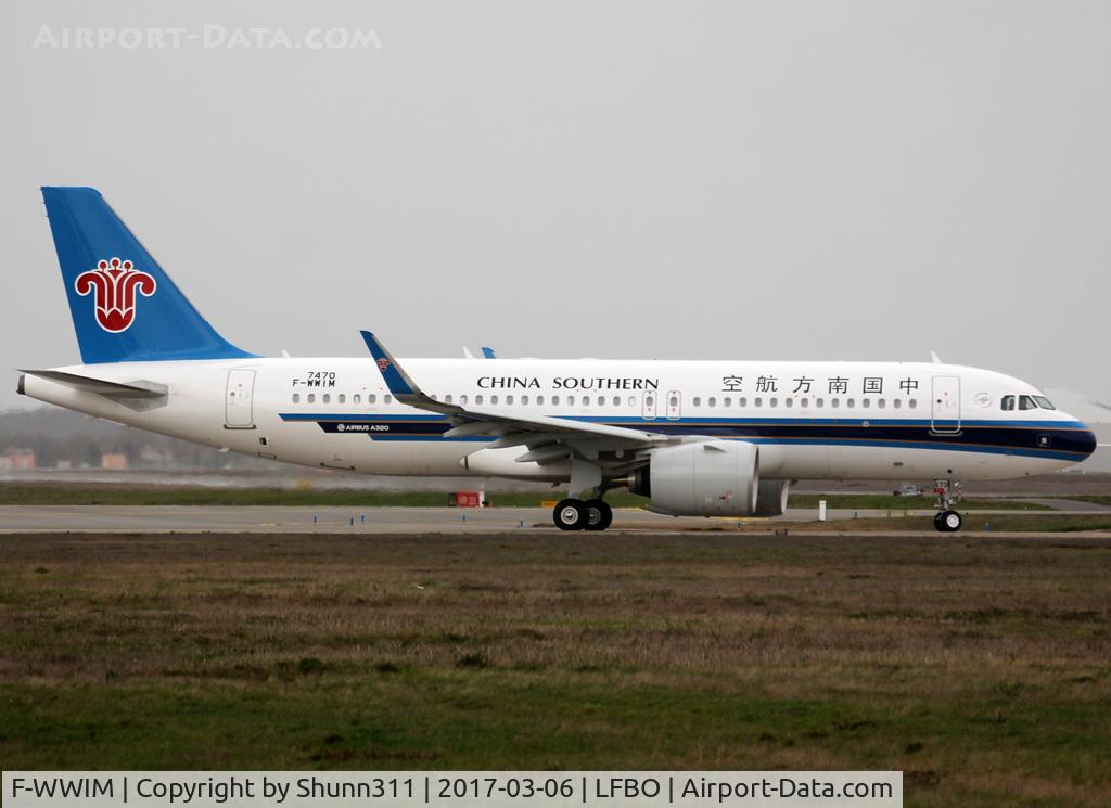 F-WWIM, 2016 Airbus A320-271N C/N 7470, C/n 7470 - To be B-8673
