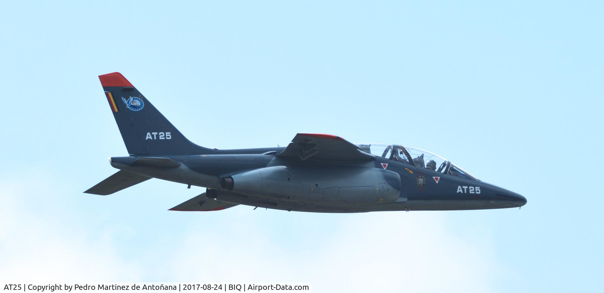 AT25, Dassault-Dornier Alpha Jet 1B C/N B25/1110, Aéroport  Biarritz-Anglet-Bayonne
