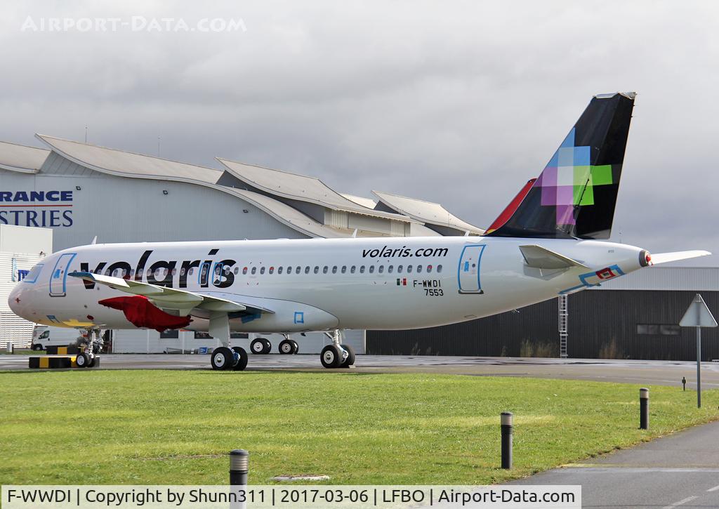 F-WWDI, 2017 Airbus A320-271N C/N 7553, C/n 7553 - To be N730VL