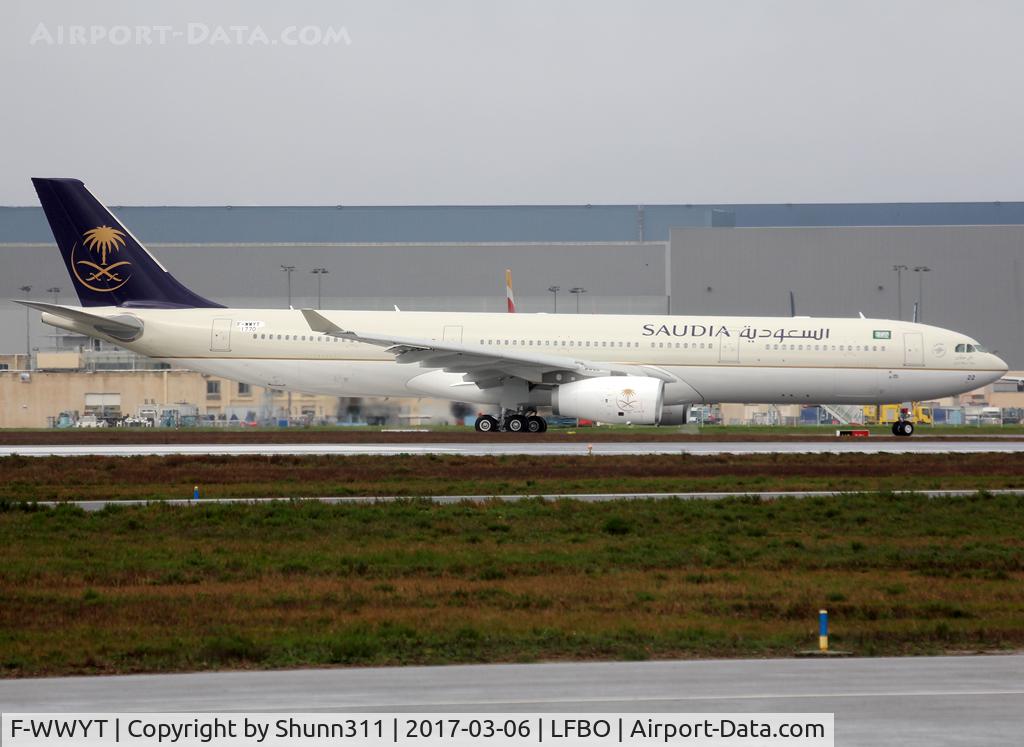 F-WWYT, 2016 Airbus A330-343 C/N 1770, C/n 1770 - To be HZ-AQ22