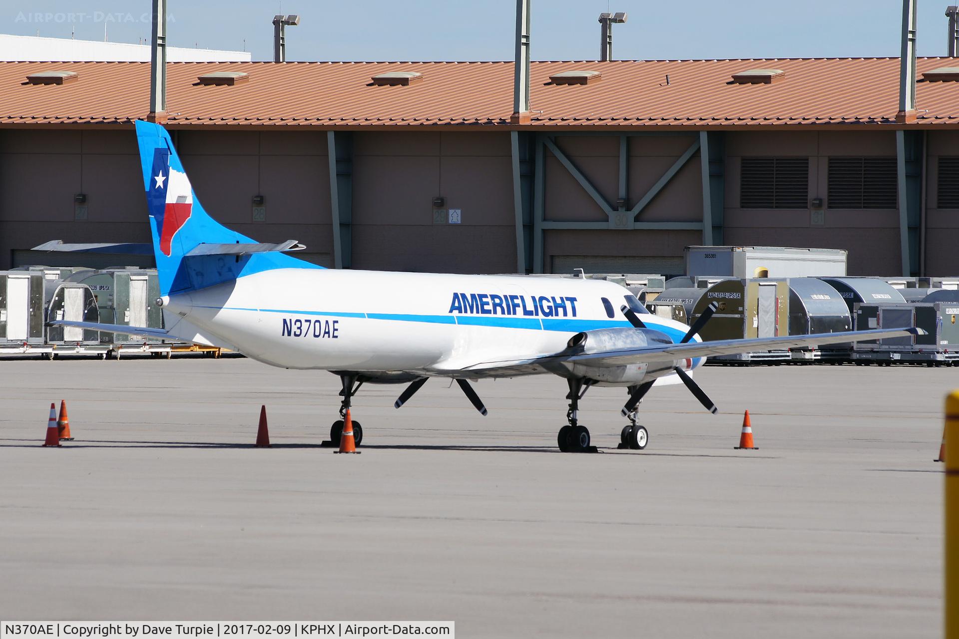 N370AE, 1982 Fairchild SA-227AC Metro III C/N AC-506, A one of a kind livery.