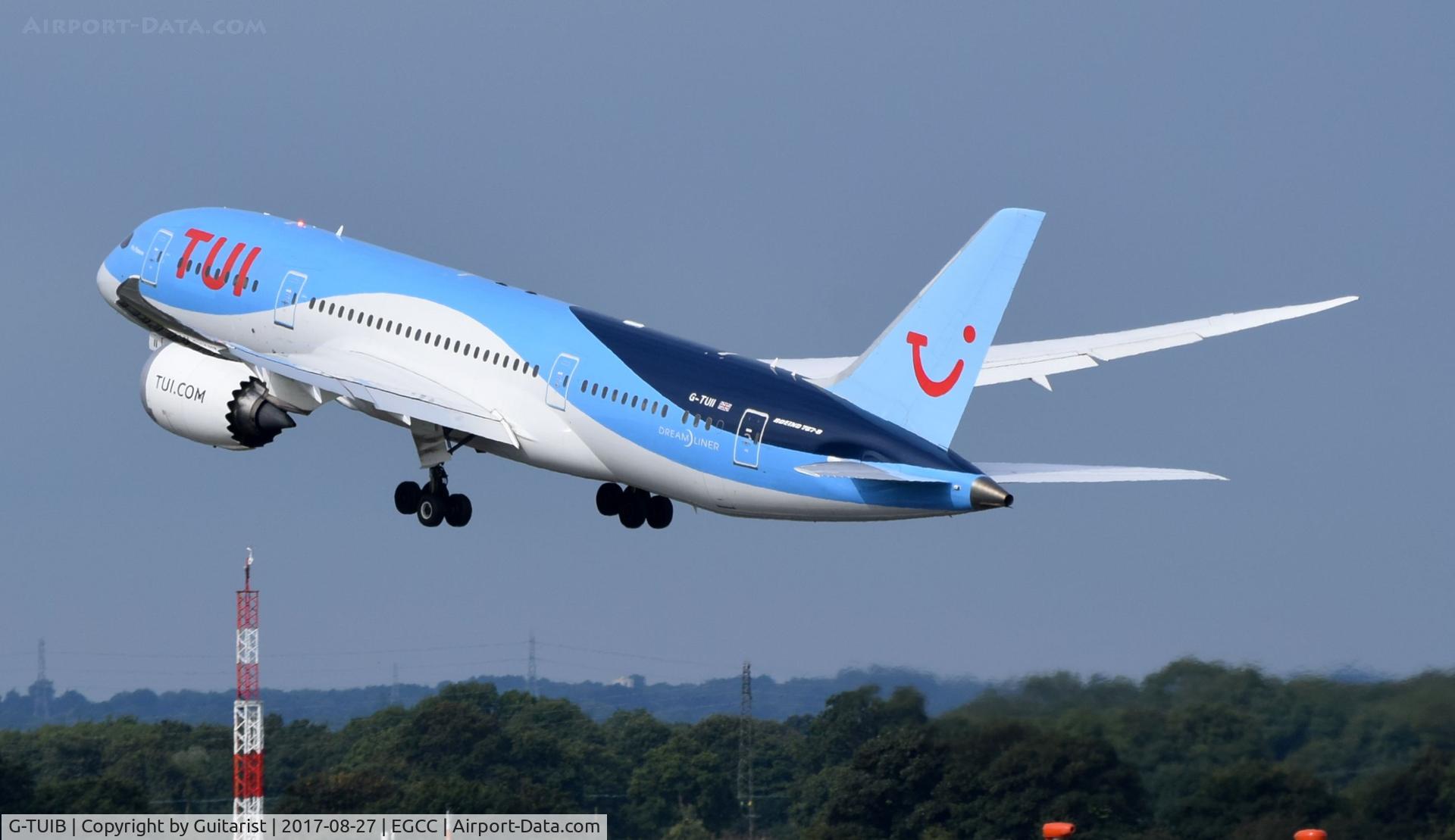 G-TUIB, 2013 Boeing 787-8 Dreamliner C/N 34423, At Manchester