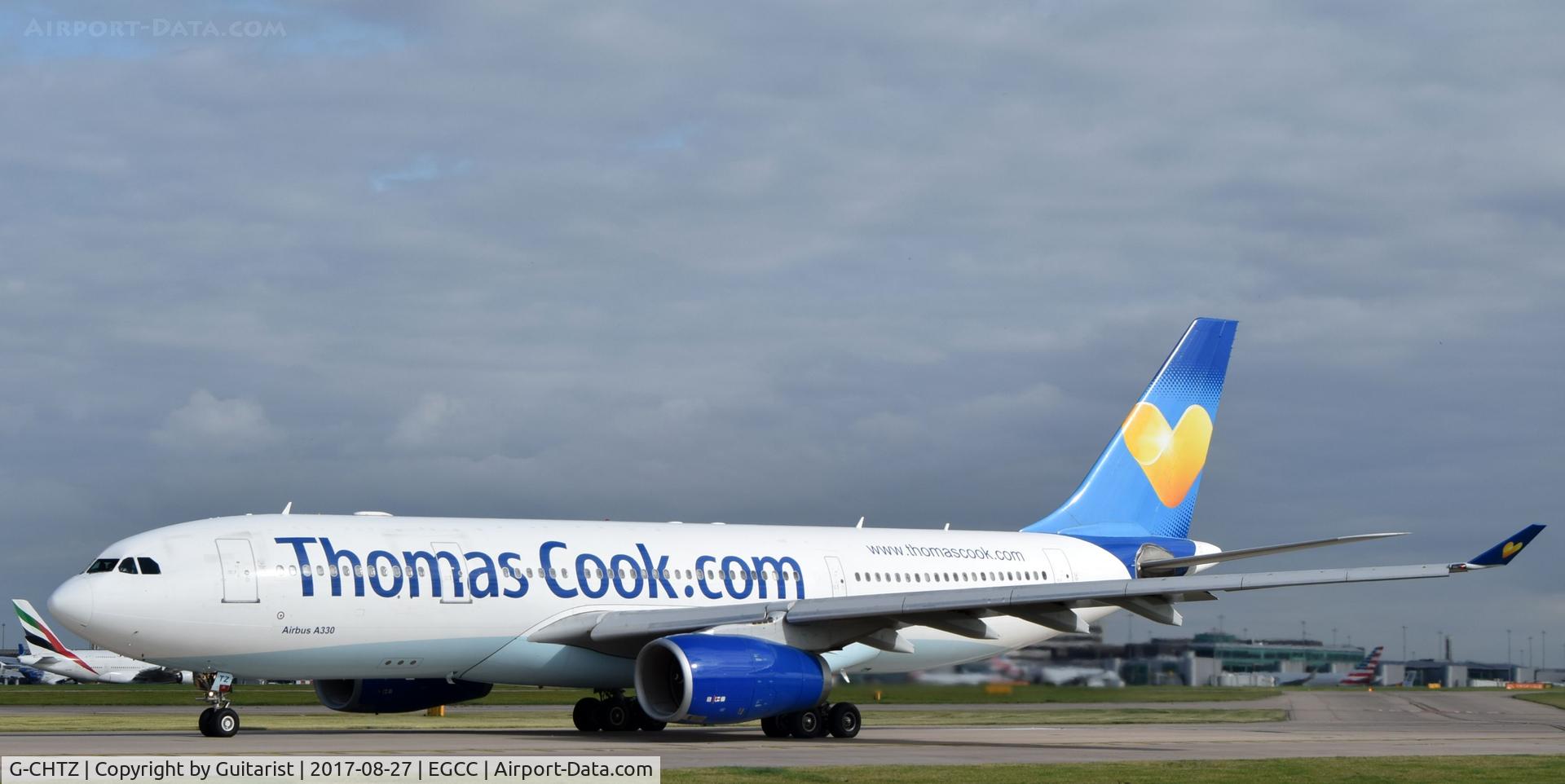 G-CHTZ, 2001 Airbus A330-243 C/N 398, At Manchester